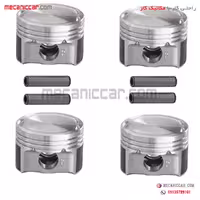 پیستون با گژن پین استاندارد پراید عظام