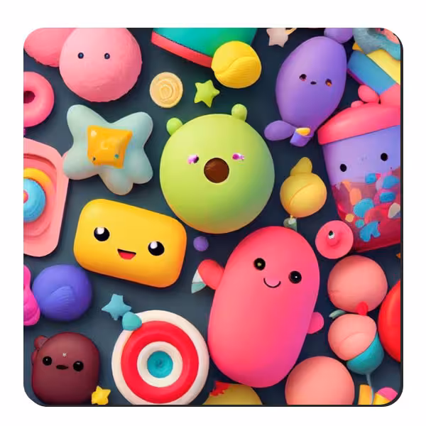 زیر لیوانی طرح فانتزی کد nzl106