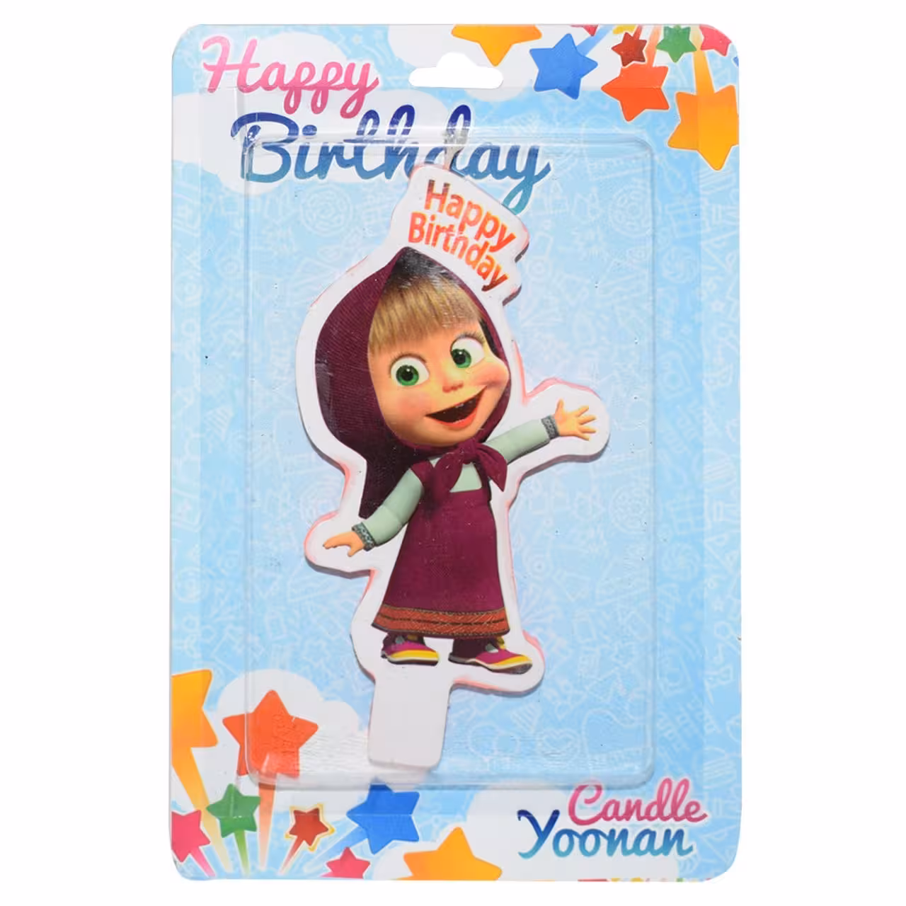 شمع  تولد مدل Masha