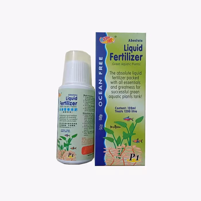 محلول کود گیاهان سبز آبزی اوشن فری (Ocean Free) P1 حجم 120 میل