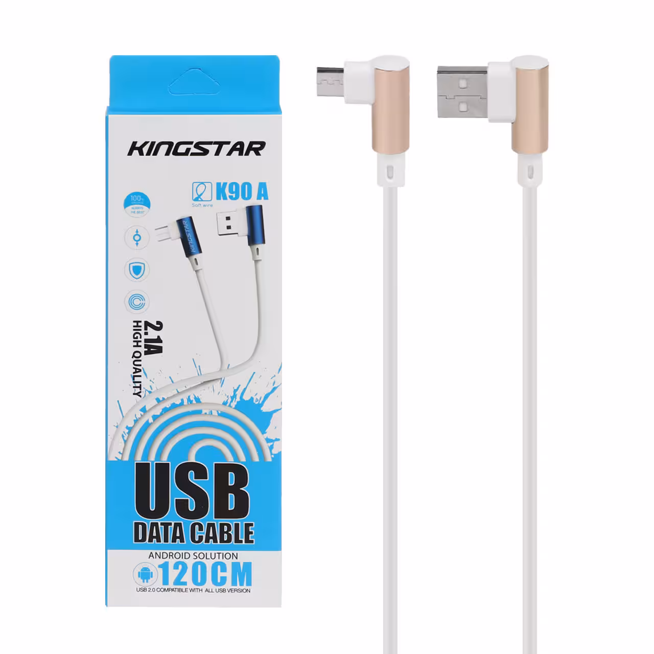 کابل شارژر میکرو  KINGSTAR K90