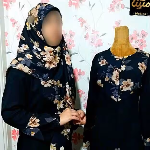 ست مانتو و روسری طرح یاسمین