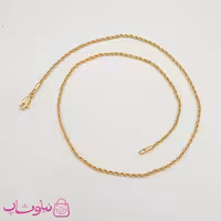 زنجیر طنابی ژوپینگ طول 45 سانت عرض 3 میل کد 330