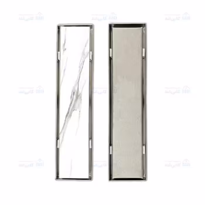 کفشور خطی سرامیک خور استیل دو حالته TD سایز 80x7 سارانیک