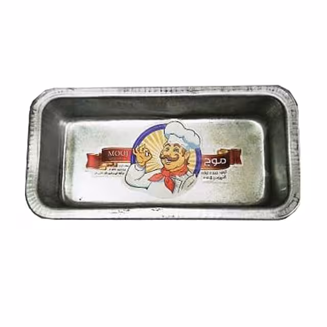 قالب کیک گالوانیزه موج طرح مستطیل سایز 12×37 سانتی متری