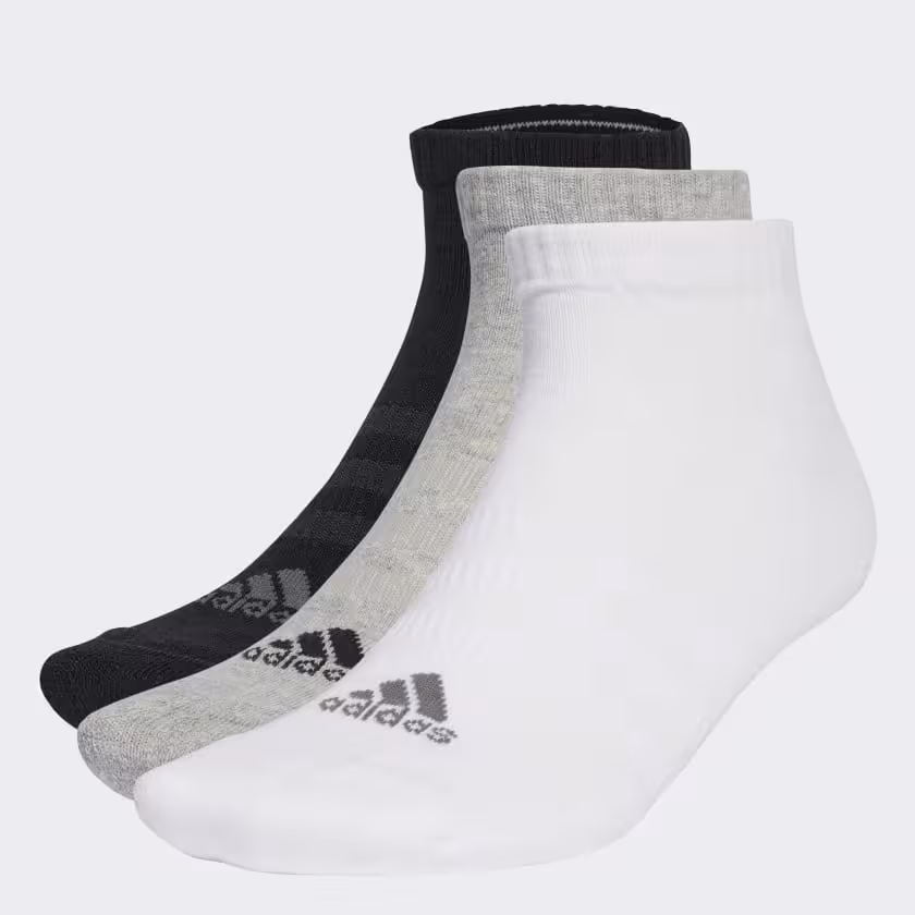قیمت و خرید پک 3 جفتی جوراب 3 رنگ آدیداس مدل CUSHIONED LOW-CUT SOCKS 3 PAIRS اورجینال