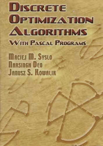 خرید و دانلود نسخه کامل کتاب Discrete optimization algorithms : with Pascal programs