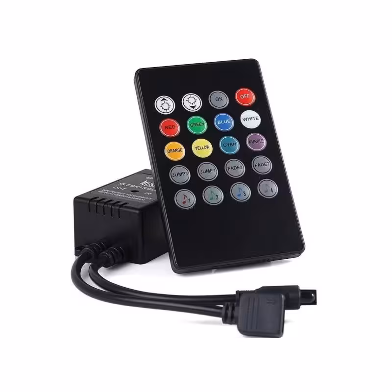 کنترلر RGB موزیکال 6A با ریموت موزیکال