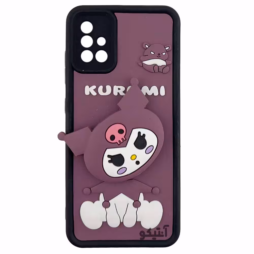 قاب Samsung A51 مدل Solid پاپ سوکت دار طرح کرومی – کد 41390