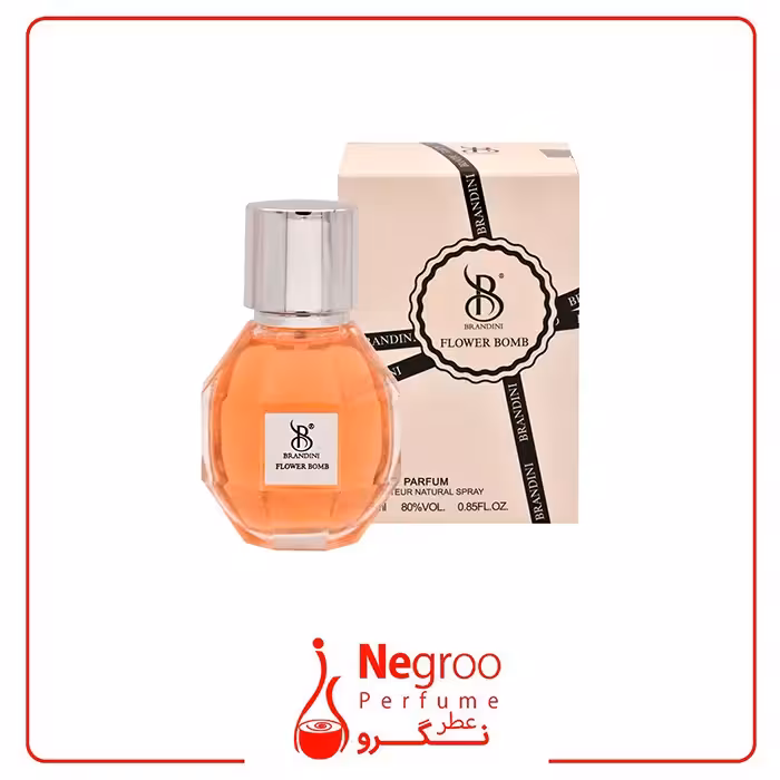عطر جیبی زنانه برندینی مدل Flower bomb حجم 25 میلی لیتر