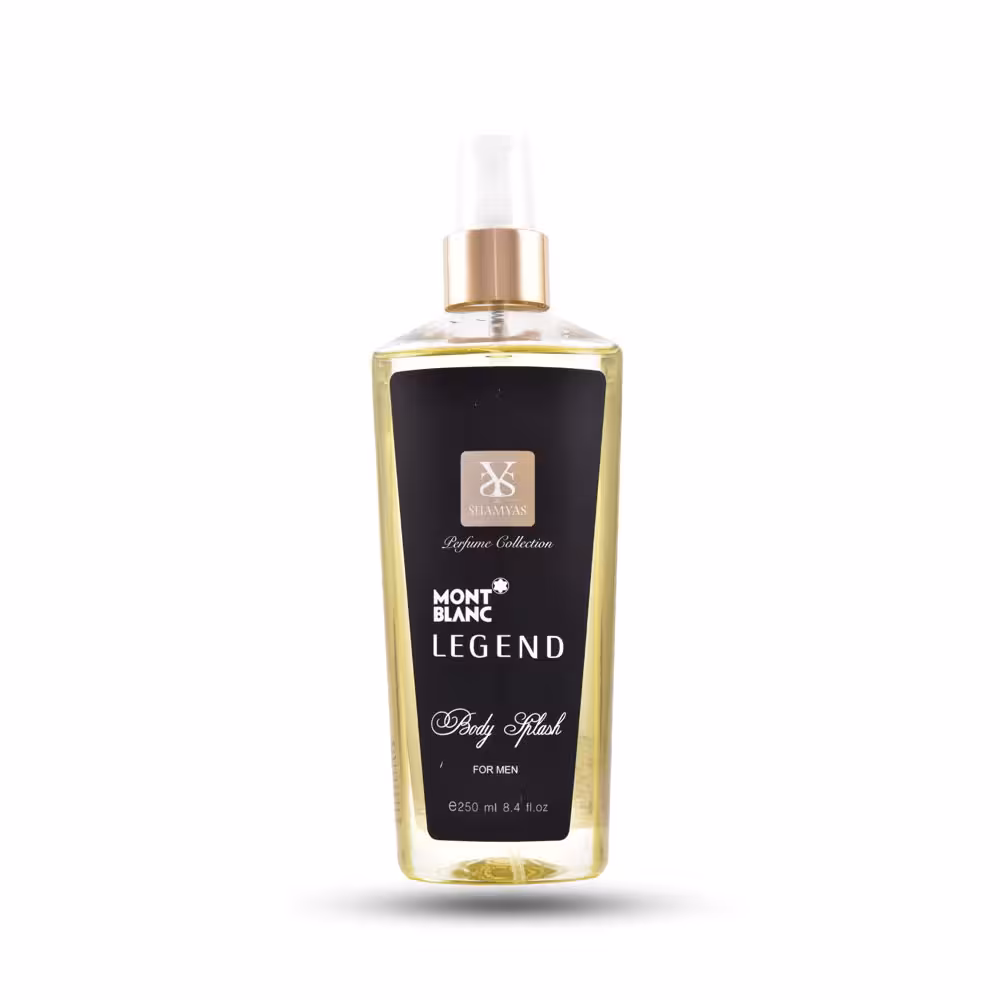 بادی اسپلش مردانه شمیاس مدل MONT BLANC LEGEND حجم 250 میل