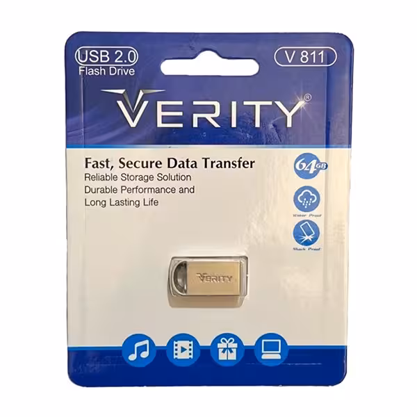 فلش مموری وریتی مدل V811 ظرفیت 64 گیگابایت