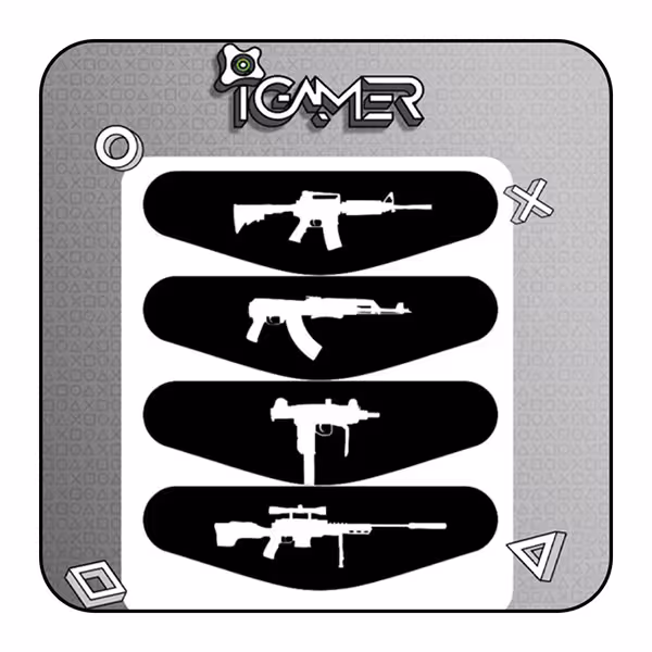 Light Bar Sticker – Gun