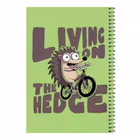 دفتر مشق 80 برگ اس جی مدل جوجه تیغی و دوچرخه