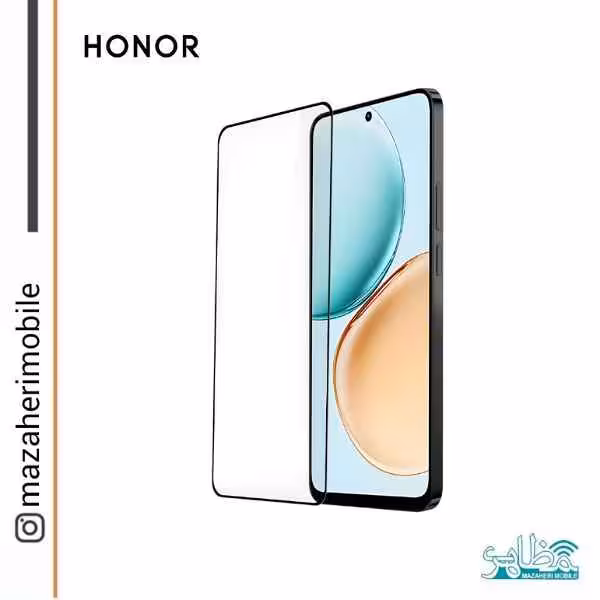 گلس محافظ صفحه نمایش آنر honor X7d فول چسب شیشه ایی اصلی - فروشگاه موبایل مظاهری