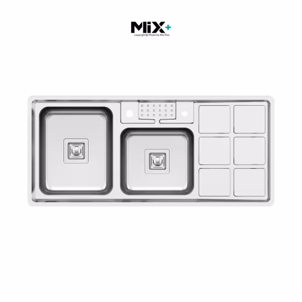 سینک ظرفشویی میکس پلاس مدل 8031S45