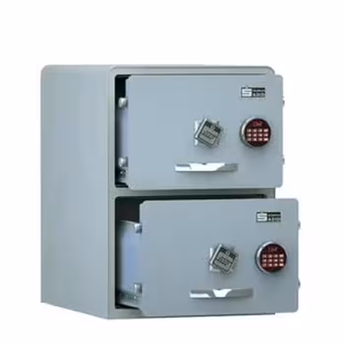 فایل فلزی اداری نسوز و ضدسرقت مدل دو کشو 700PROAC - تلکام