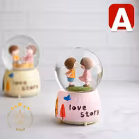 گوی موزیکال پمپی Love Story | کد A7