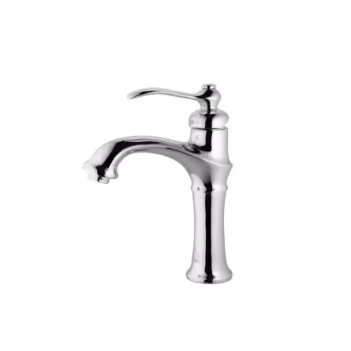 شیر روشویی درخشان مدل لوتوس