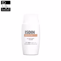 کرم ضد آفتاب و ضد لک ایزدین مدل Active unify color SPF 50 حجم 50ml