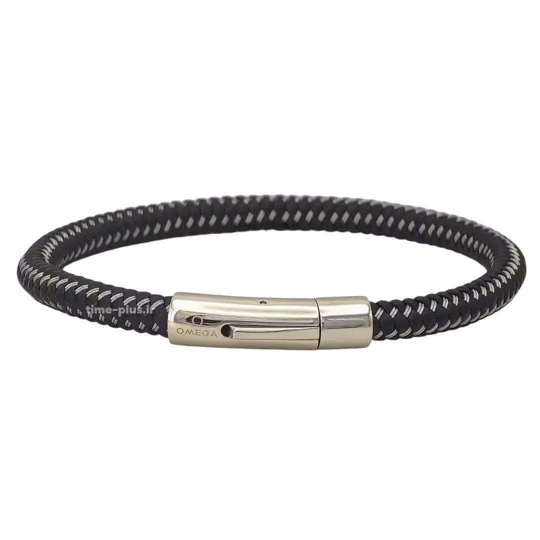 دستبند امگا چرم