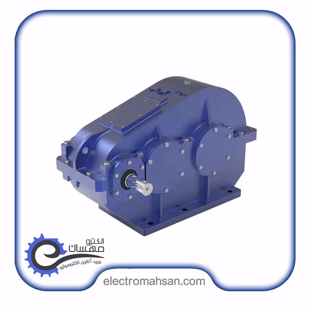 گیربکس قورباغه ای سهند ورودی 50 خروجی 85 میلیمتر بلبرینگ چینی سری GHP300 ساخت ایران