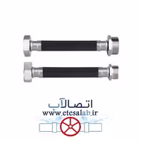 شلنگ گاز منجیددار پکیج 3/4 اینچ طول 60 سانتی متر برند کهن