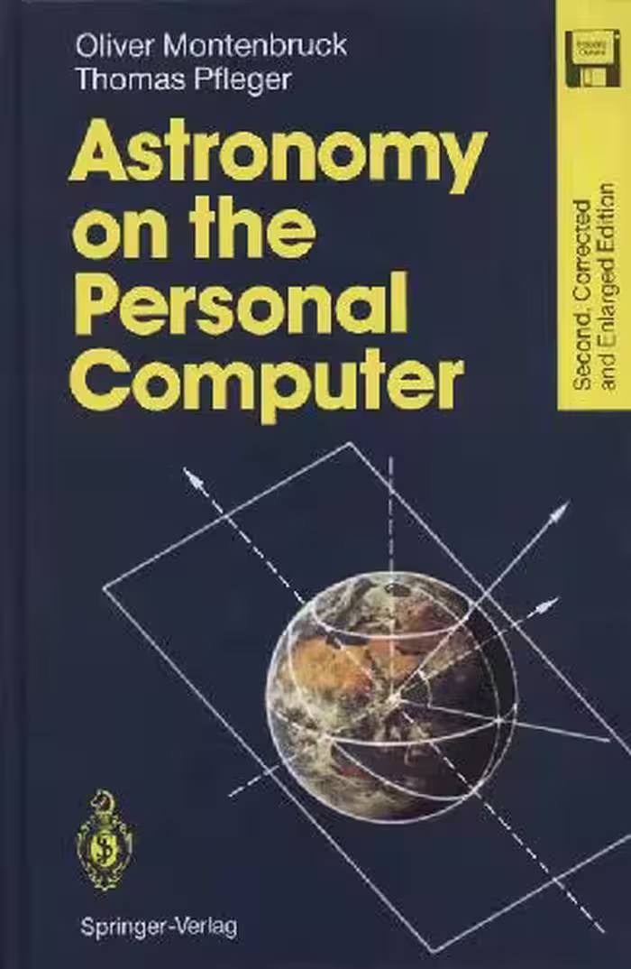 خرید و دانلود نسخه کامل کتاب Astronomy on the personal computer