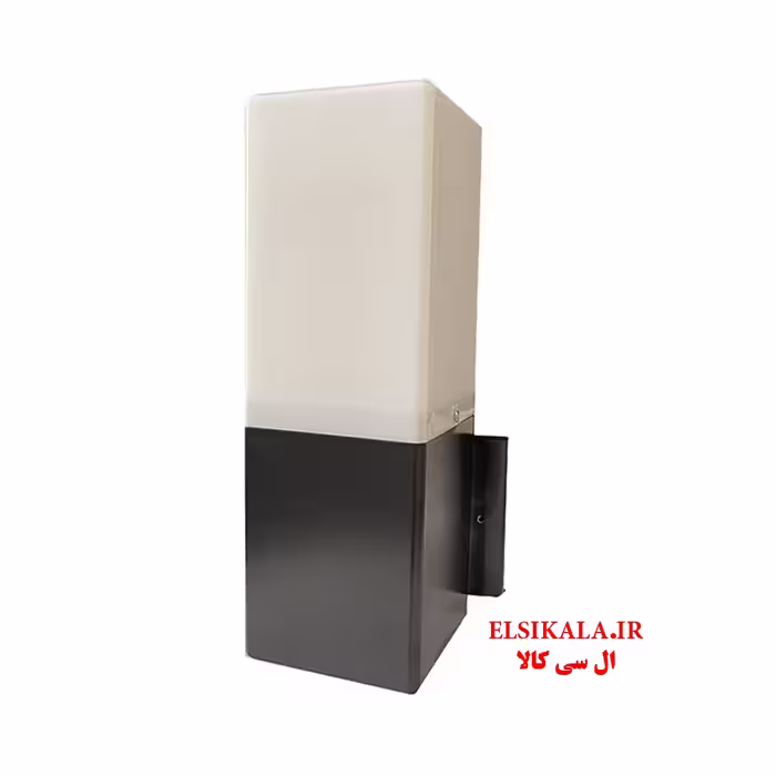 چراغ باغی حیاطی مدل روبیکا دیواری مشکی