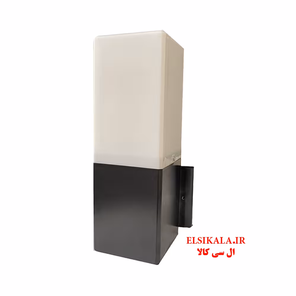 چراغ باغی حیاطی مدل روبیکا دیواری مشکی