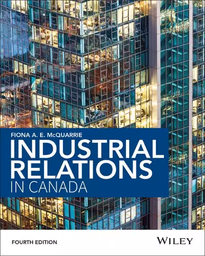 خرید و دانلود نسخه کامل کتاب Industrial Relations in Canada, 4th Edition