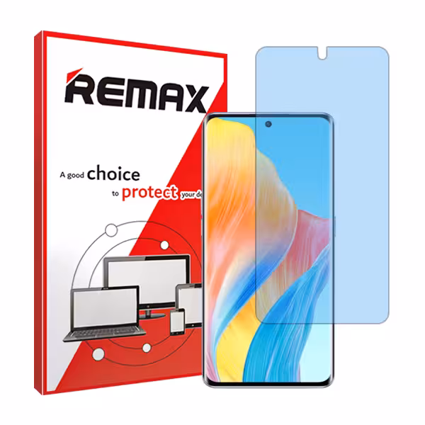 گلس اوپو A1 Pro مدل هیدروژلی مات آنتی بلو برند ریمکس کد S