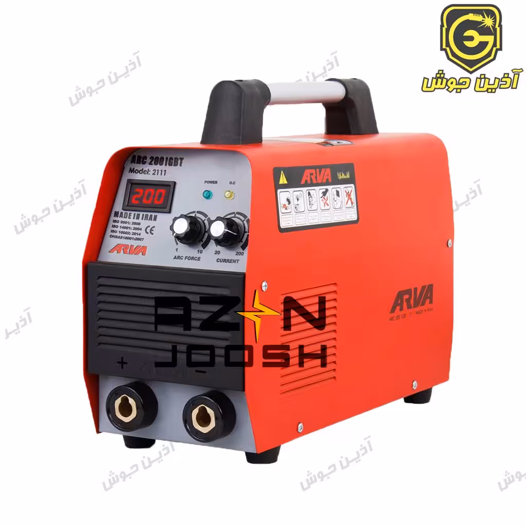 دستگاه جوش اینورتری 200 آمپر آروا Arva مدل 2111