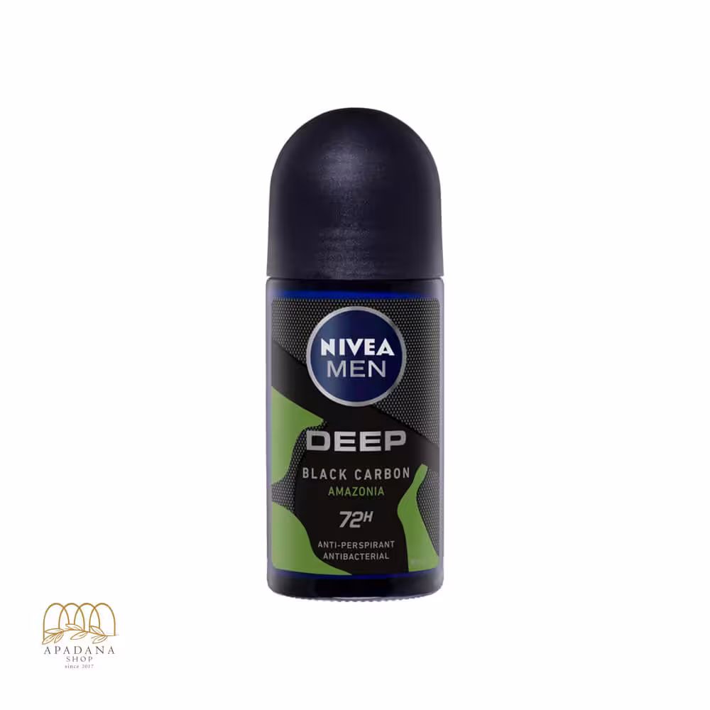 مام رول دئودورانت مردانه نیوآ مدل Deep Black Carbon Amazonia