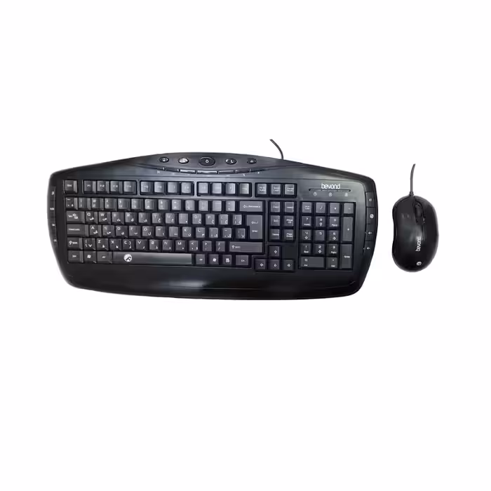 کیبورد و ماوس باسیم بیاند BMK-6161 با حروف فارسی