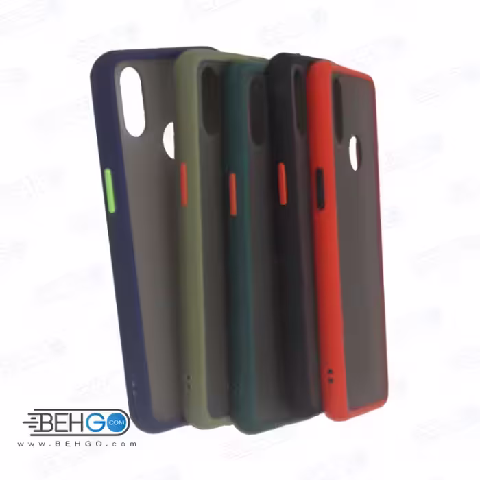قاب A10s کاور مدل پشت مات اصلی دور سیلیکونی گوشی سامسونگ Matte Case For Samsung A10s
