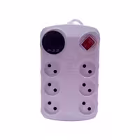 محافظ برق صوتی تصویری 6 خانه بدون ارت آفر الکترونیک مدل OR-318
