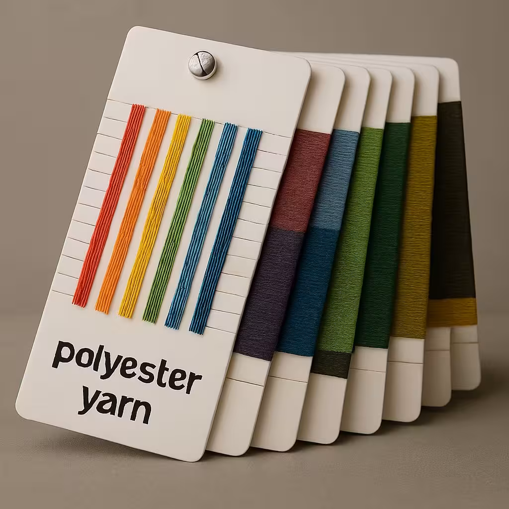 رنگرزی نخ های 100% پلی استر