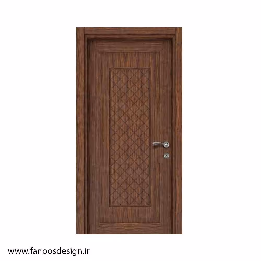 درب PVC رنگ چوب بلوط برای اتاق کد 1615