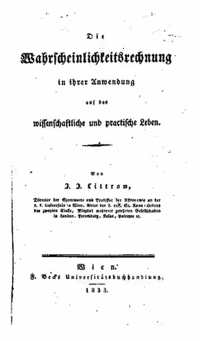 خرید و دانلود نسخه کامل کتاب Die Wahrscheinlichkeitsrechnung in ihrer Anwendung auf das wissenschaftliche und praktische Leben