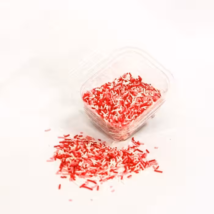 خرید ترافل رنگی سفید و صورتی رشته ای