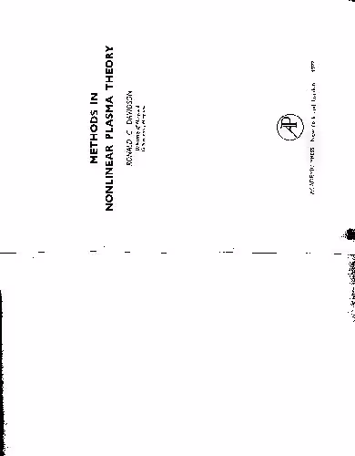 خرید و دانلود نسخه کامل کتاب Methods in non-linear plasma theory