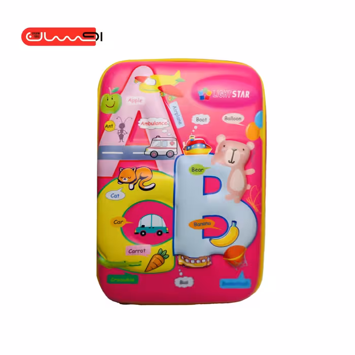 جامدادی کتابی بزرگ LIGHT STAR مدل الفبای انگلیسی کد 4 – 801