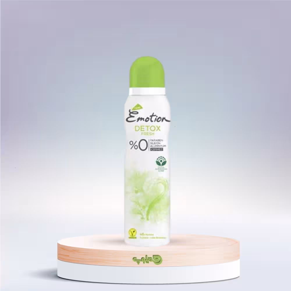 اسپری خوشبو کننده بدن ایموشن مدل Detox Fresh