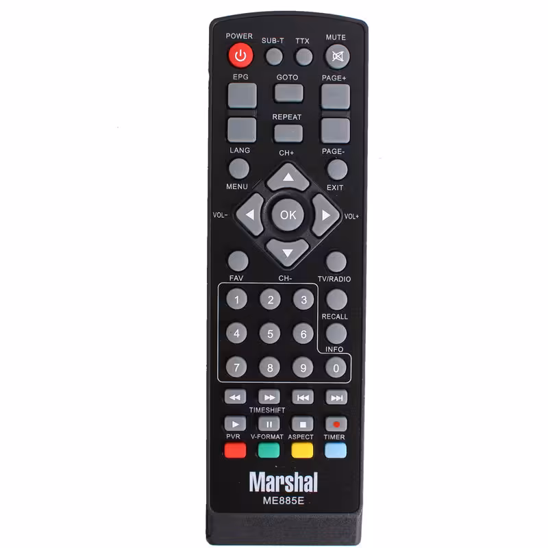 ریموت کنترل گیرنده دیجیتال مارشال ME885E