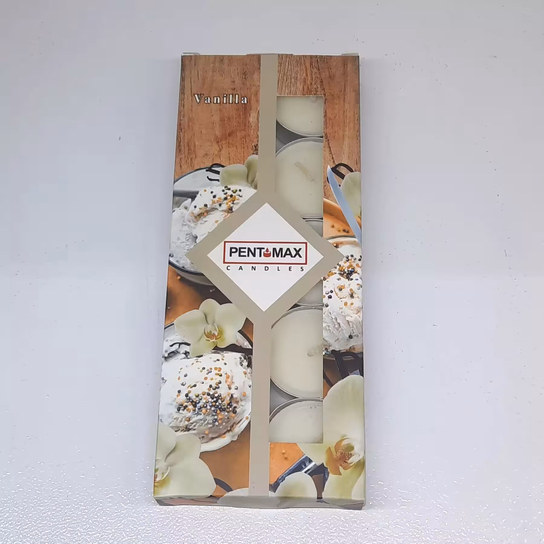 شمع وارمر عطری 10 عددی 3 ساعت سوز (عطر وانیل)