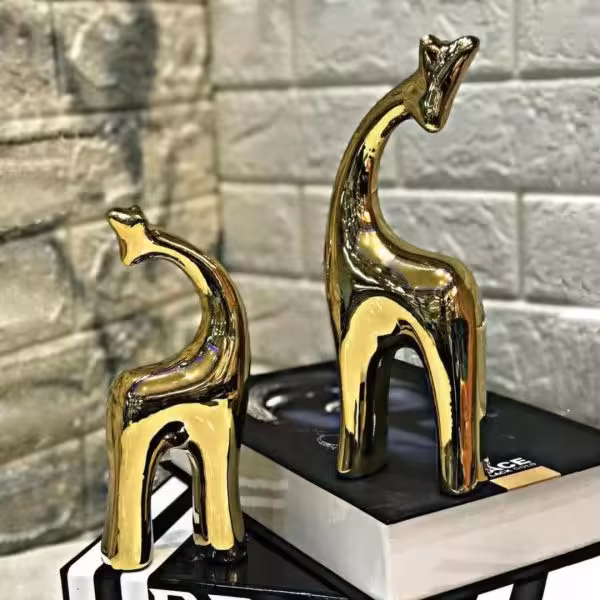 اکسسوری دکوری زرافه جفتی