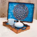 جاوید  سینی چوبی دکوپاژ طرح سنتی مستطیل 30*40  10100