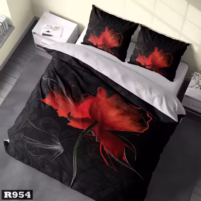 روتختی سه بعدی طرح گل