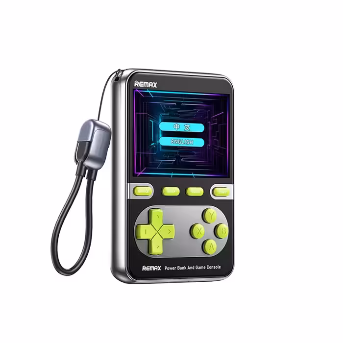 پاوربانک 10000 و کنسول بازی فوق نازک  ریمکس Gamer 20W Ultra-thin Lanyard Cable Fast Charging Mobile Power 10000mAh  Remax  FCP-13